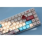 Circus 104+28 XDA profile Keycap PBT Dye-subbed Cherry MX Keycaps Set Mechanical Gaming Keyboard